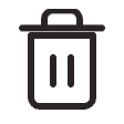 Discard icon animation