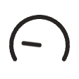 Gauge icon animation