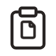 Paste icon animation