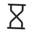 Sandglass icon animation