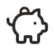 Savings icon animation