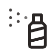 Spray icon animation