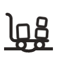 Trolley icon animation