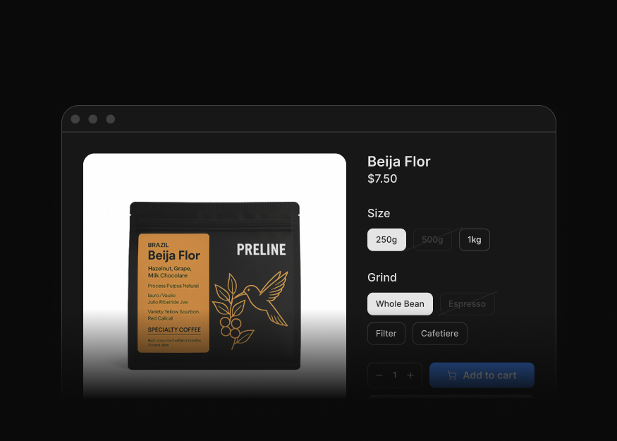 Product Detail Pages