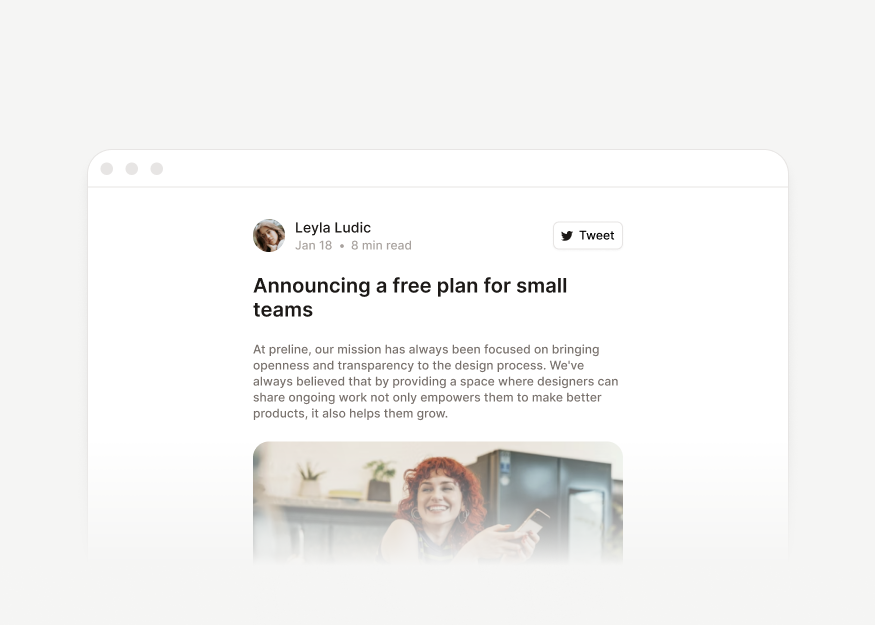 Blog Article Pages