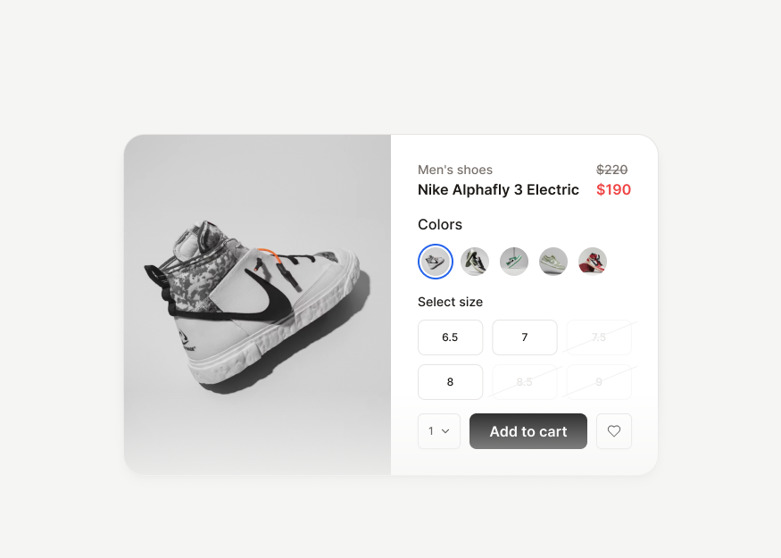 Product Modals