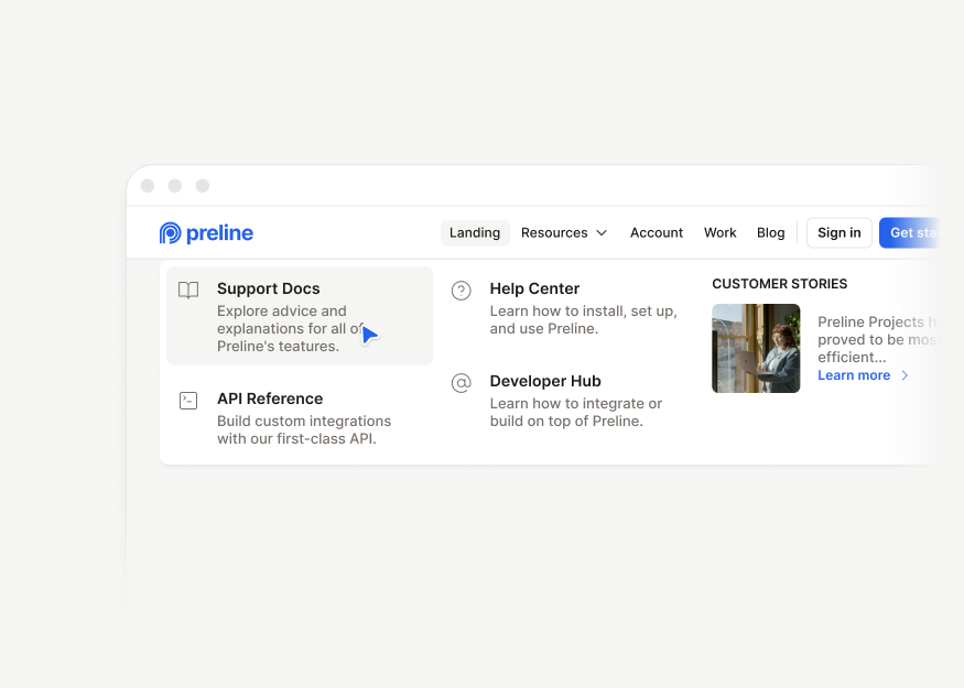 Website Headers