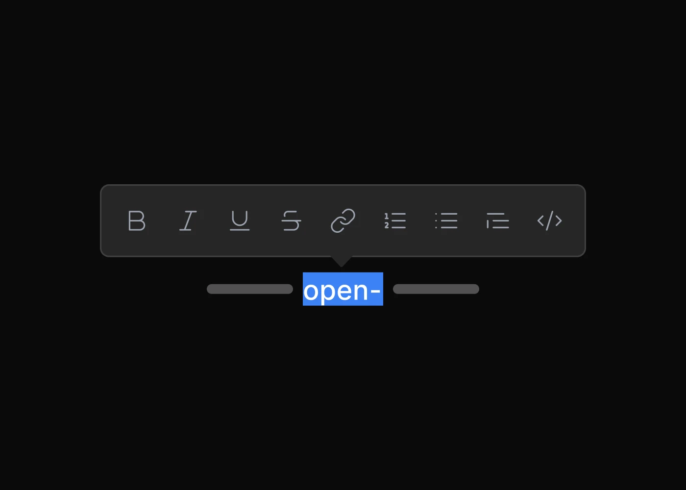 WYSIWYG Editor